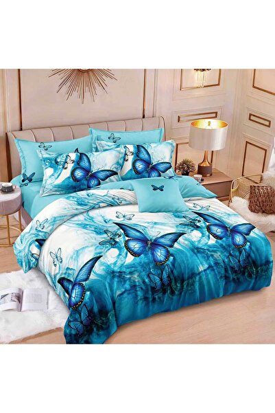 Patul Lenjerie Bumbac Finet, Pucioasa, Pat Dublu, 2 Persoane, 6 Piese