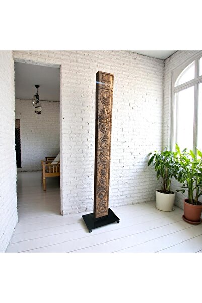 Kütük shop Motif Kolon – El Oyma Ahşap Dekoratif Sütun