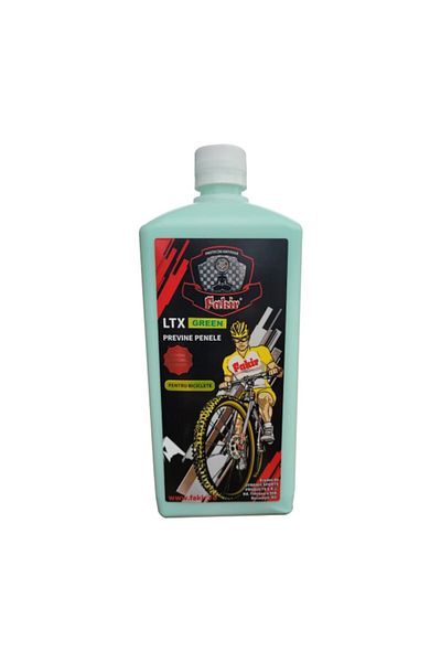 Fakir Tire Sealant for Bicycles, FAKIR-LTX Green, 1 L