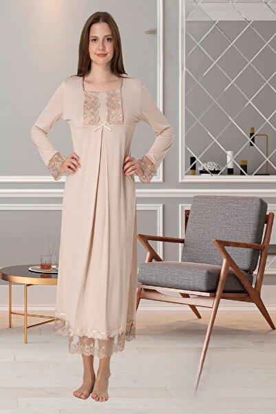 Puerpera Effortt Pregnant Maternity Nightgown 3043