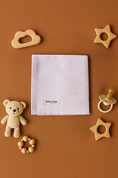 Baby Cais Collection بطانية أطفال من الموسلين القطني العضوي بنسبة 100% - قماط...