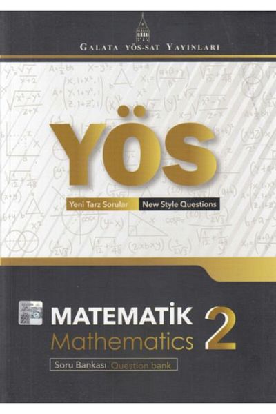 Destek Yayınları Galata Yös-Sat Math 2 Question Bank