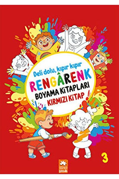 Eksik Parça Yayınları كتاب تلوين ملون 3 - الكتاب الأحمر