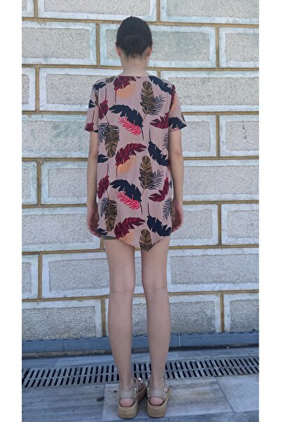 SARE ERKMEN Ασυμμετρικό μπλουζάκι μεγάλου μεγέθους