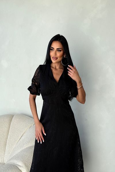 LİLA İSTANBUL Rochie de vară cu decolteu în V cu design special