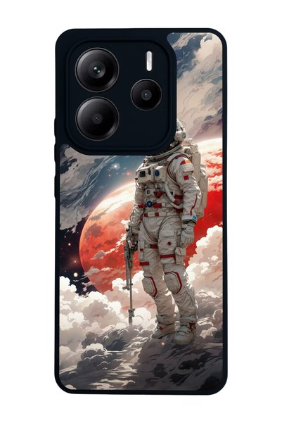 BGAKSESUAR حافظة متوافقة مع هاتف Xiaomi Redmi Note 14 5g باللون الأسود غير ال...