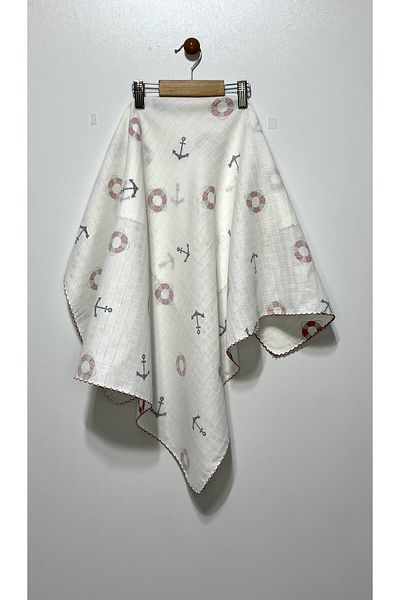 Kocaman Bebe Patterned 80*90 Baby Muslin Blanket