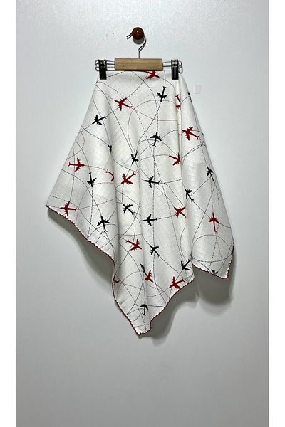 Kocaman Bebe Patterned 80*90 Baby Muslin Blanket