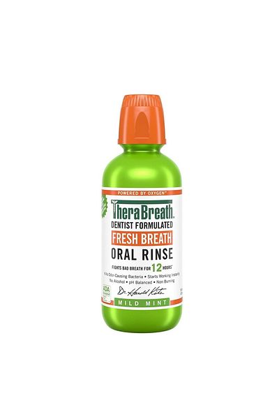 The Breath Co Breathe Co. Mild Mint Mouthwash for 12-Hour Fresh Breath 500ml
