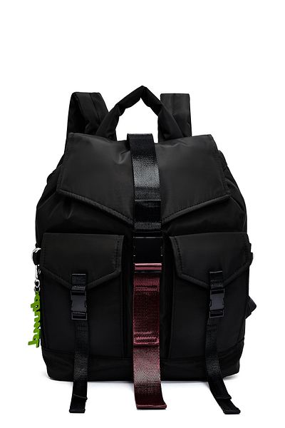 Derimod Women's Black Fabric Backpack 25Sbd27816F