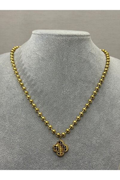 XUPING JEWELRY 18K yoncalı gold kolye paslanmaz kararmaz