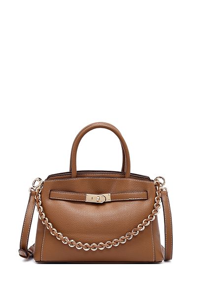 Derimod Women's Brown Long Strap Mini Shoulder Bag 25Sbd2493Ft