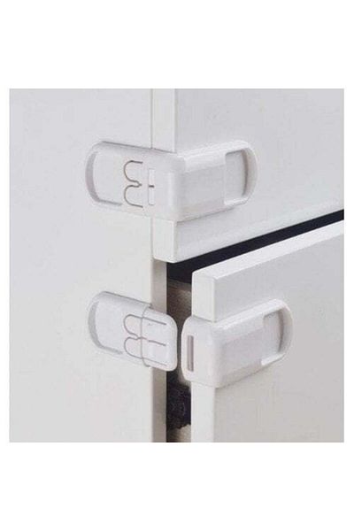 merland benvecocuk 2-Piece Corner Child Protection Lock Safety Product