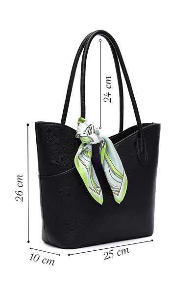 Derimod Women's Black Accessory Detailed Shoulder Bag 25Sbd2769Ft