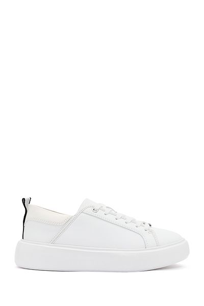 Derimod Acbc X Derimod Women White Lace-Up Sneaker 25Sfd435018