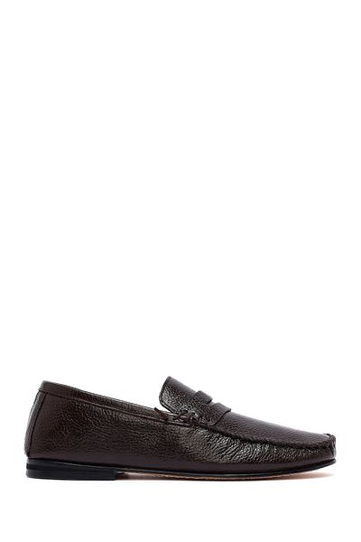 Derimod Loafer din piele maro pentru bărbați 25SFD6028FT