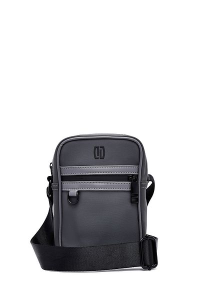Derimod Men's Gray Mini Fabric Messenger Bag 25Sbd30116F