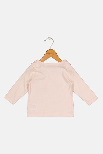 MOTHERCARE Toddlers Girl Long Sleeve Graphic Print T-Shirt, Pink