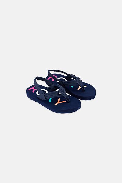 Roxy Toddlers Girl Slingback Sandals, Navy
