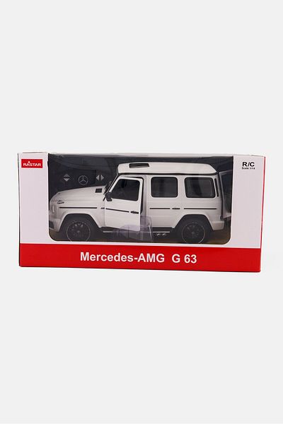 Rastar سيارة مرسيدس AMG G 63 للتحكم عن بعد، لون أبيض