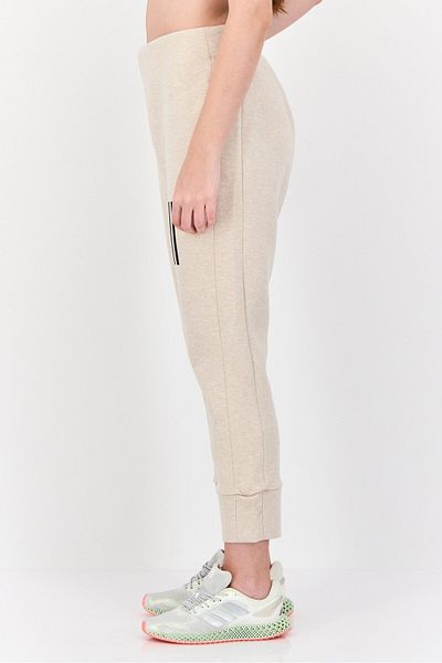 adidas Women Sportswear Fit Brand Logo Outdoor Sweatpant, Taupe