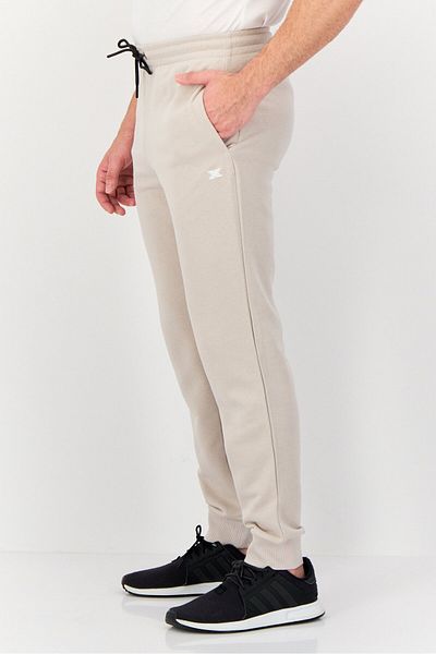 RBX Men Sportswear Fit Outdoor Track Pants, Beige