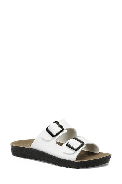 Polaris 91.311757.Z5Fx White Women's Slippers