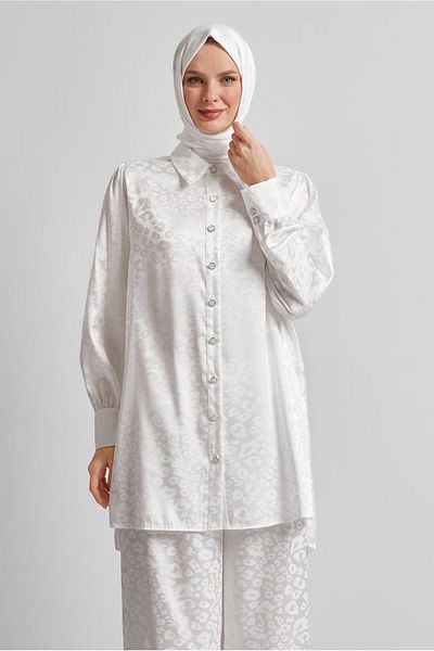 Alvina ΣΕΤ ΠΑΝΤΕΛΟΝΙ JACQUARD SATIN 45580