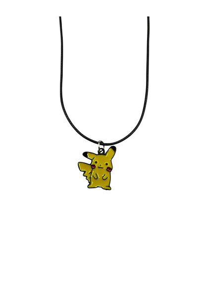 Herşey Nota Electric Yellow Mouse Figured Necklace – Trendy Jewelry Inspired by Cartoons
