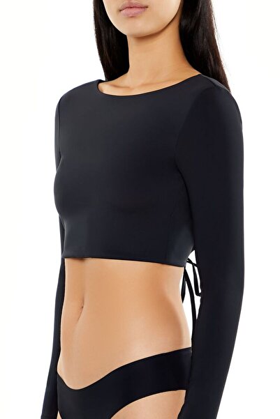 Forever 21 Bağlamalı Crop Bluz