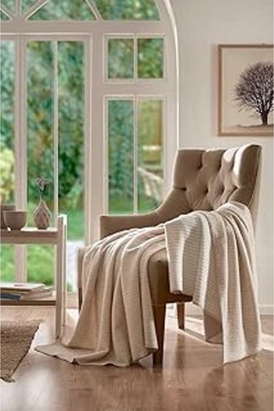 DERİK Özdilek Floretta Dolce Single Cotton Blanket 150X200 cm