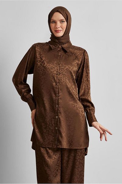 Alvina ΣΕΤ ΠΑΝΤΕΛΟΝΙ JACQUARD SATIN 45580