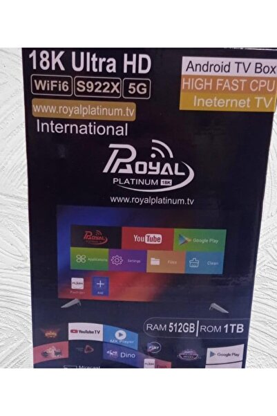 Generic جهاز Platinum TV Box Ultimate مع اشتراك لمدة عام واحد مع قنوات تلفزيونية عالمية