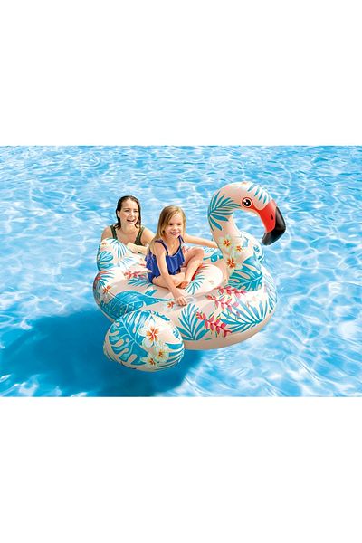 Intex Tropical Flamingo Pool Ride-On Float 58cm x 55cm x 37cm