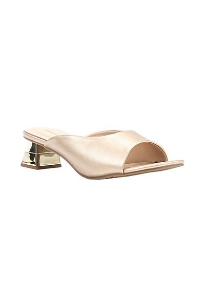 BATA Square Toe Block Heel Sandals