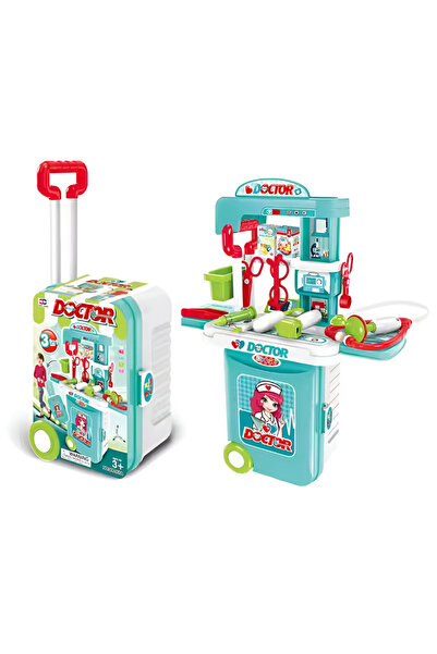 rexa مجموعة أدوات طبية 3 في 1، لعبة تعليمية، ألعاب طبيب بلاستيكية للأطفال