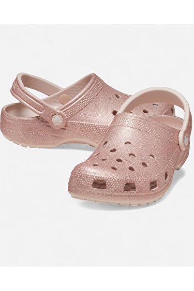 Crocs Classic Glitter Clog Pembe Terlik 2059426WV