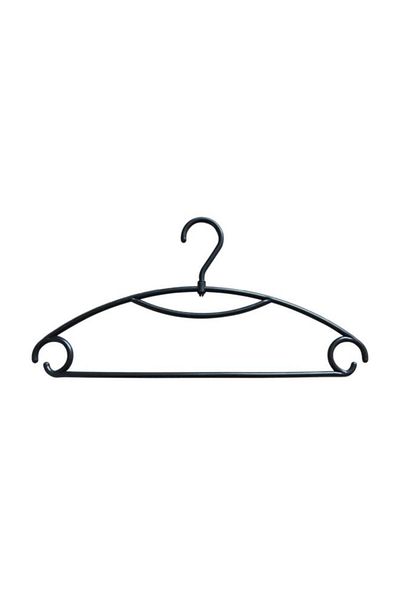 Generic Yikai 10-Piece Plastic Cloth Hanger with Swivel Hook Assorted Color PH636310-PDQ