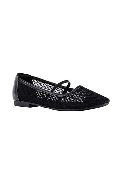 BATA Mesh Upper Strap Ballerinas