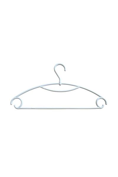 Generic Yikai 10-Piece Plastic Cloth Hanger with Swivel Hook Assorted Color PH636310-PDQ
