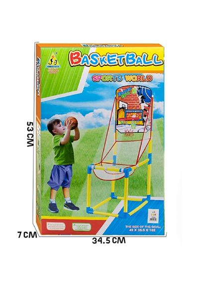 rexa Goal Ring Toss Game with Basketball Backboard & Portable Football Net