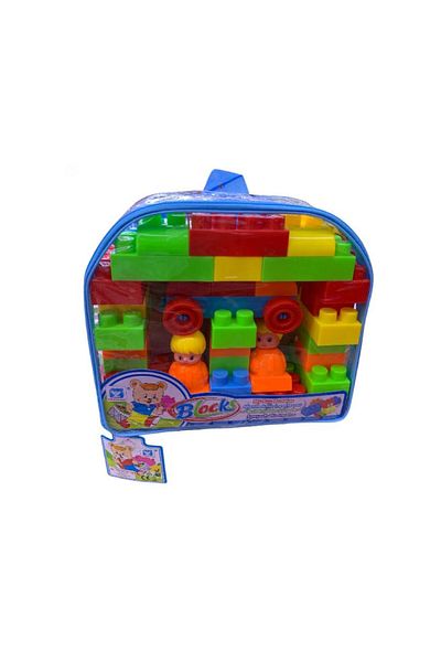rexa Colorful Building Blocks Set with Mini Figures – Educational Construction Toy for Kids