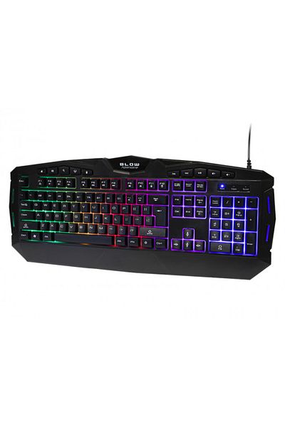 Blow Hurricane Keyboard, Blow, Illuminated, 450 x 190 x 30 mm, Black