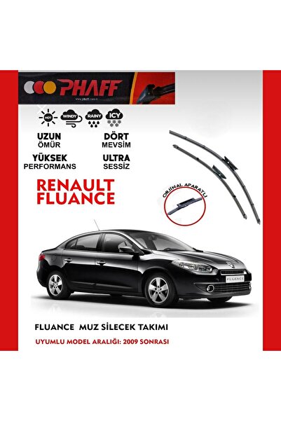 PHAFF Renault Fluance Muz (Banana) Ön Silecek Takımı PHAFF (2009 Ve Sonrası)