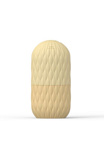 Choice Yellow Ice Face Roller, Reusable Silicone Mold Face Massage Eye Facial Beauty Skin Care Tools Apply