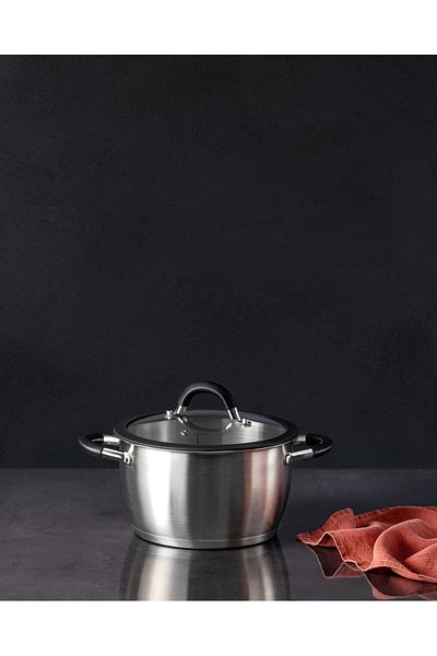 Madame Coco Colin Deep Pot - Steel - 20 cm
