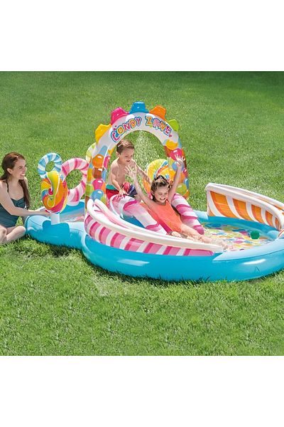 Intex Candy Zone Play Centre Pool 9'8"X6'3"X4'3