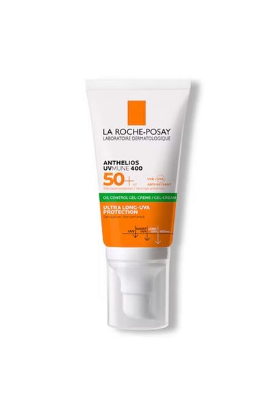 La Roche Posay Gel-cremă cu protecție solară pentru ten sensibil La Roche-posay Anthelios SPF 50, efect matifiant, 50 ml