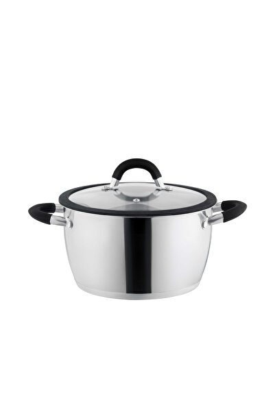 Madame Coco Colin Derin Tencere - Çelik - 20 cm