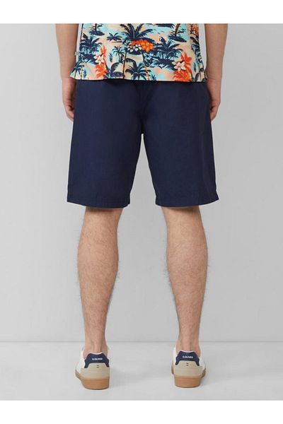 s.Oliver Men's Chino Shorts, Detroit, Mid Waist, Regular Fit, Navy Blue
